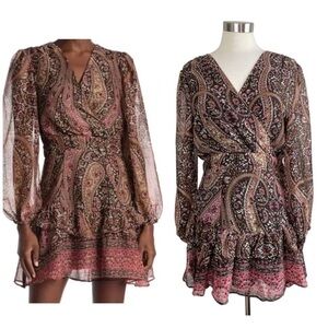WALTER BAKER Mishka Grand Paisley Dress size 8